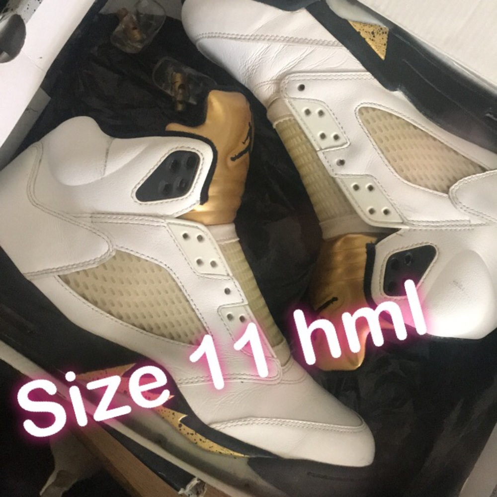 Size 10.5 Air Jordan 5 Olympian